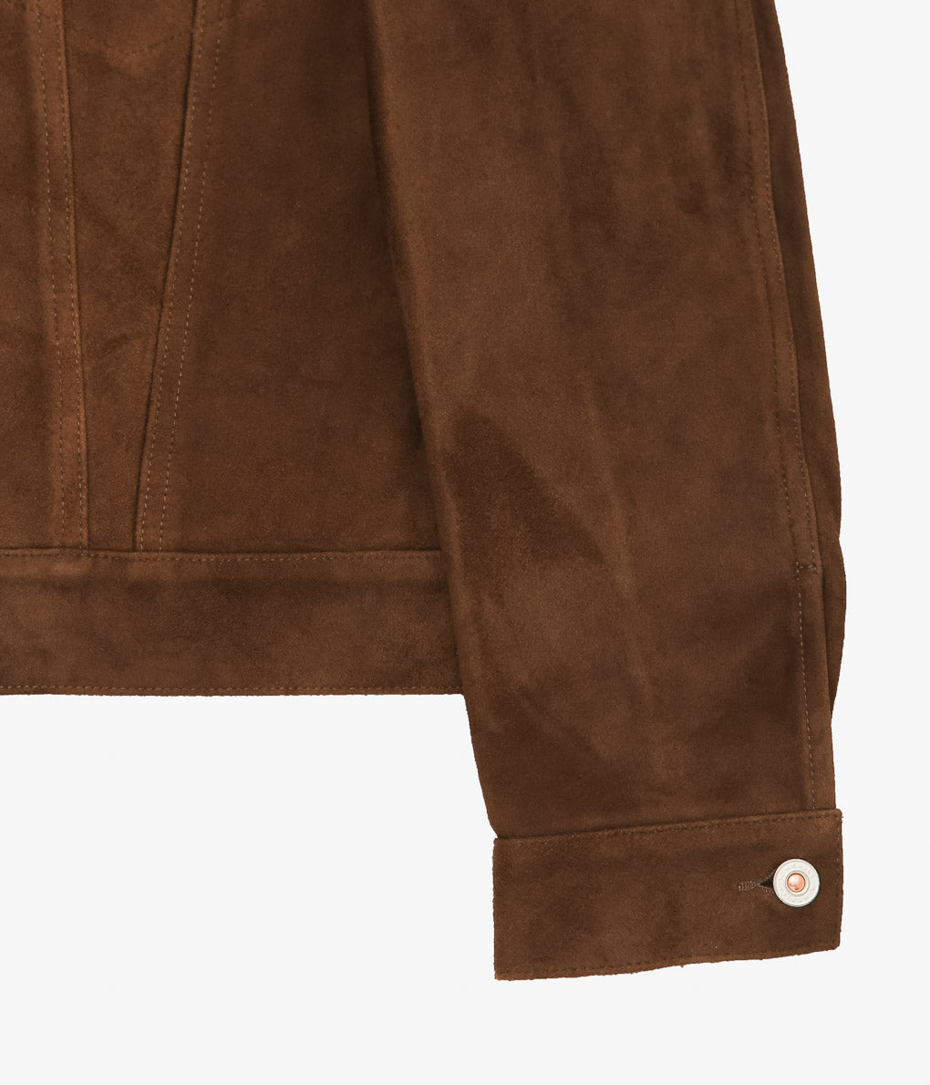 HERILL ''LAMBLSUEDE JACKET'' (BROWN)