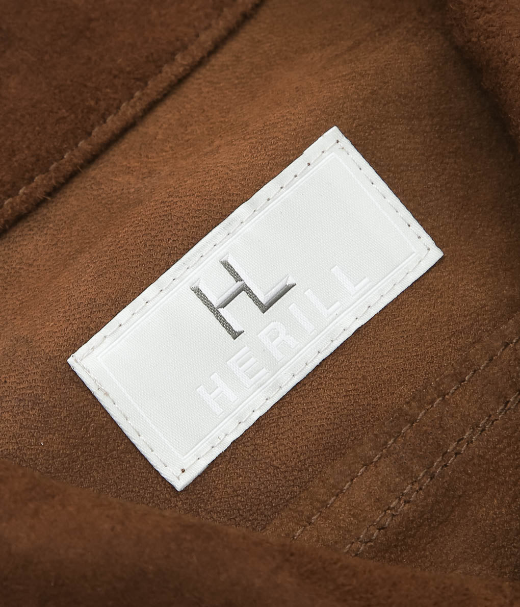 HERILL ''LAMBLSUEDE JACKET'' (BROWN)