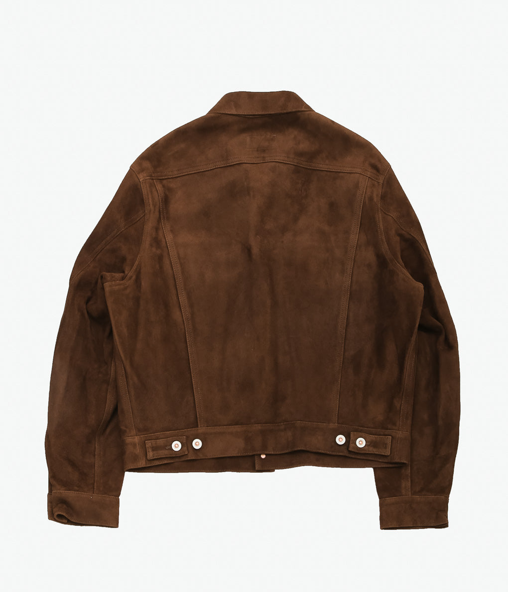 HERILL ''LAMBLSUEDE JACKET'' (BROWN)