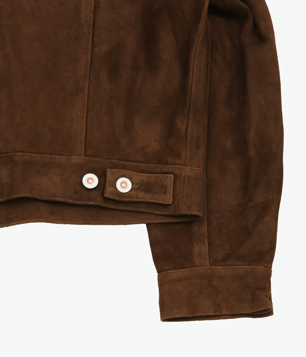 HERILL ''LAMBLSUEDE JACKET'' (BROWN)