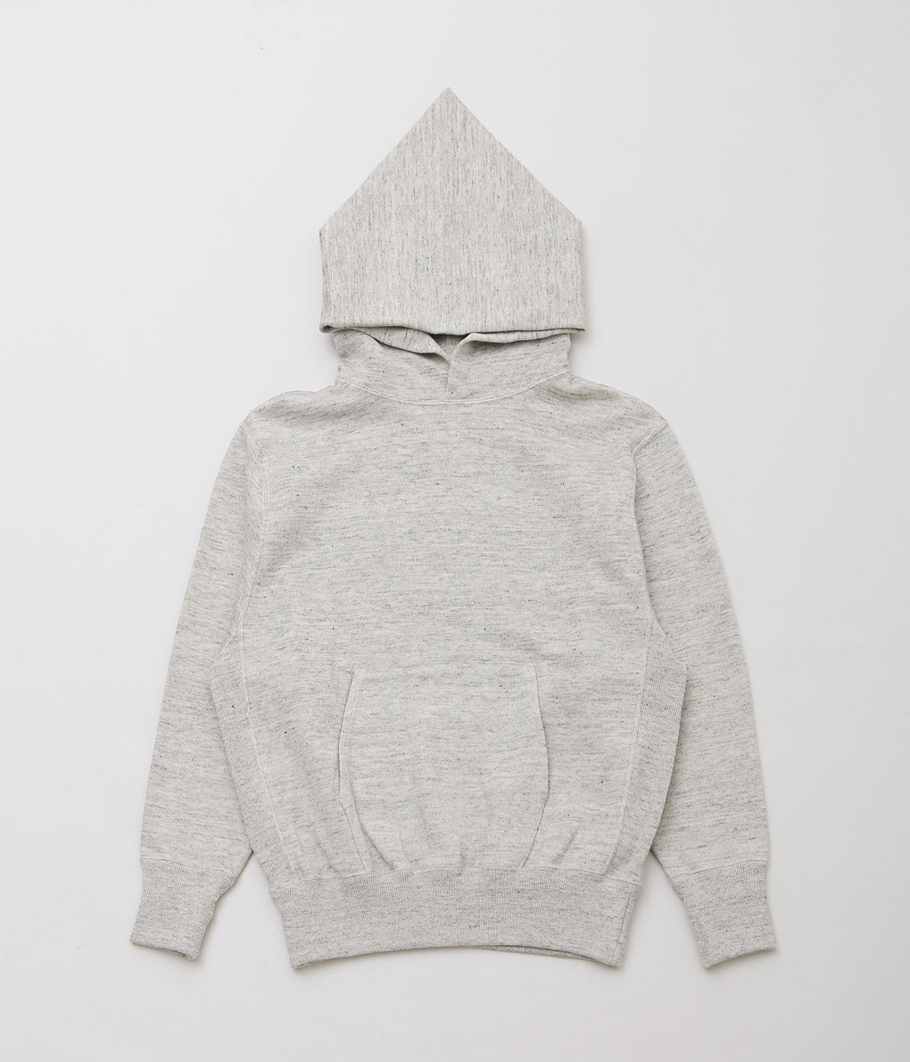 HERILL ''LINEN / COTTON HOODED'' (TOP GRAY)
