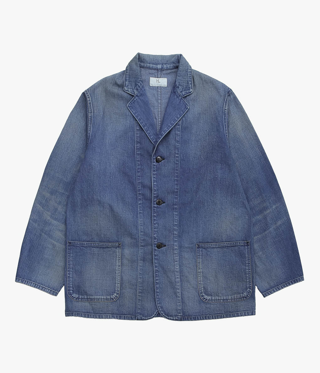 herill nepdenim jacket サイズ2 HERILL ''NEPDENIM WORKJACKET ''(VINTAGE WORN) – THE STORE BY MAIDENS