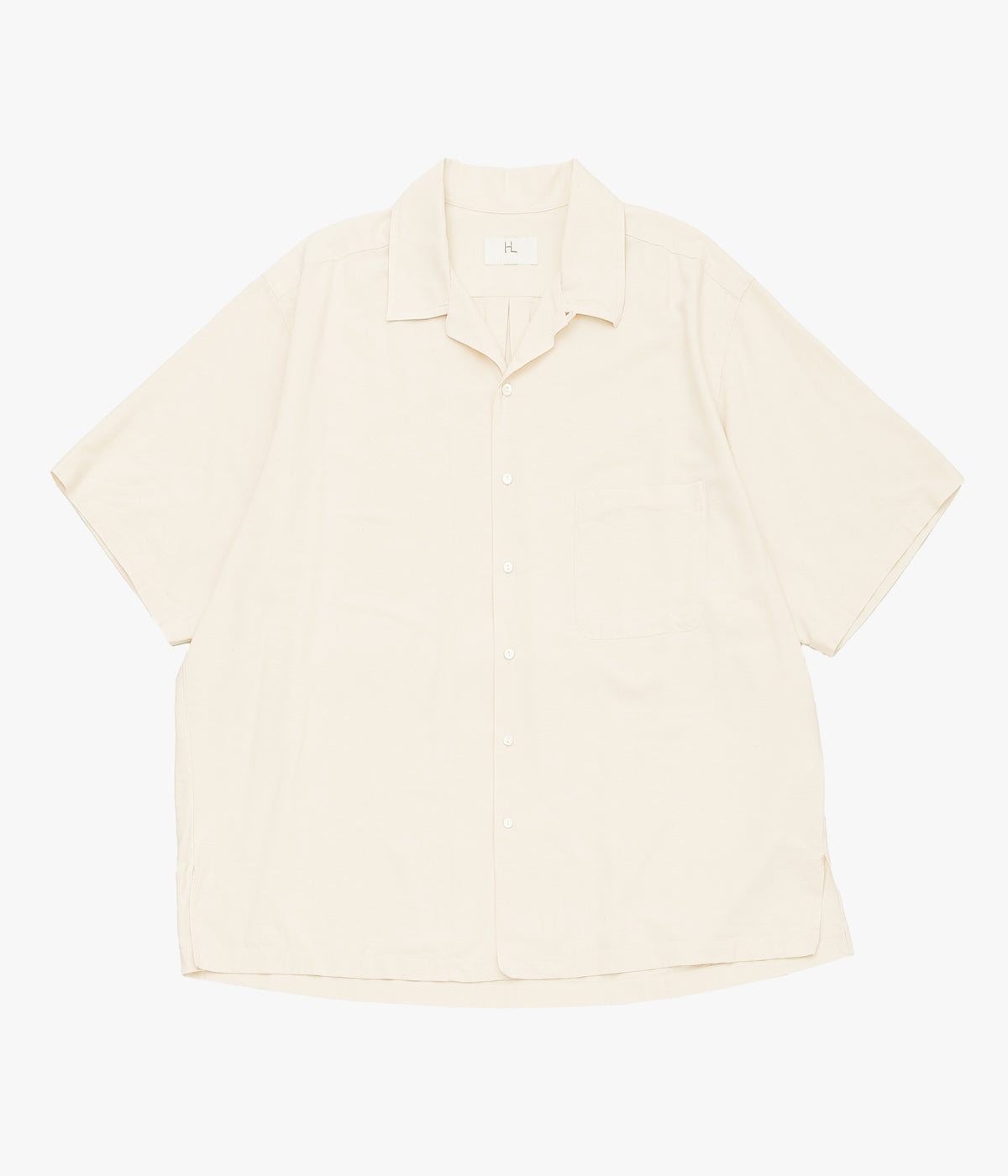 HERILL ''SILK COTTON NEP OPENCOLLAR SHIRTS'' (BEIGE) – THE STORE HERILL ''SILK COTTON NEP OPENCOLLAR SHIRTS'' (BEIGE) – THE STORE
