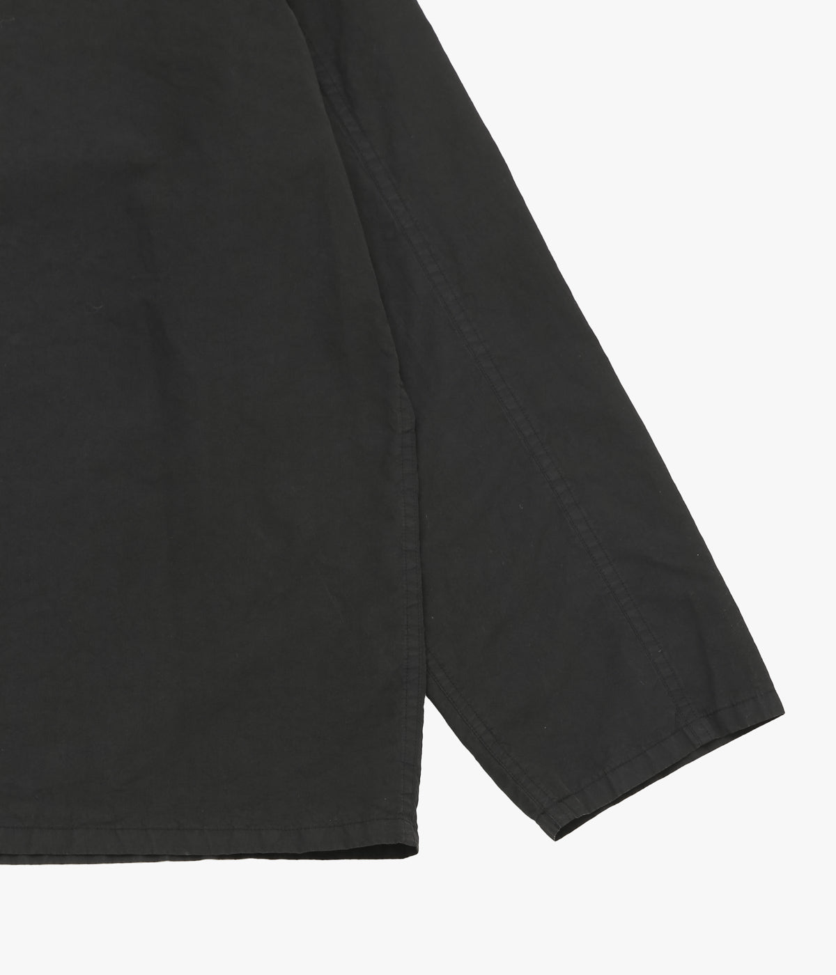 HERILL ''SUVIN SILK SHIRTJACKET'' (BLACK)
