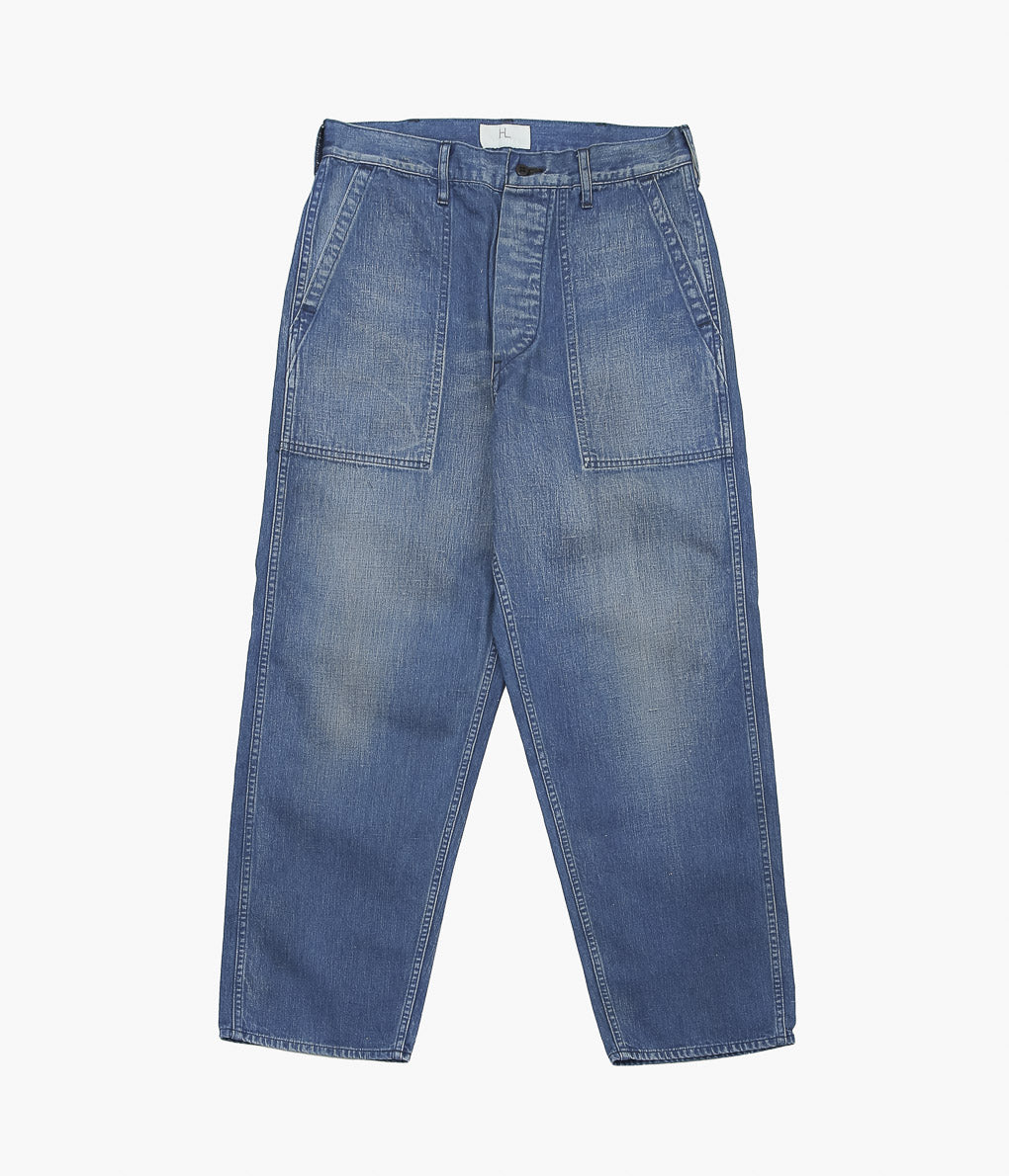 HERILL ''US NAVY DENIM TROUSERS'' (VINTAGE WORN)