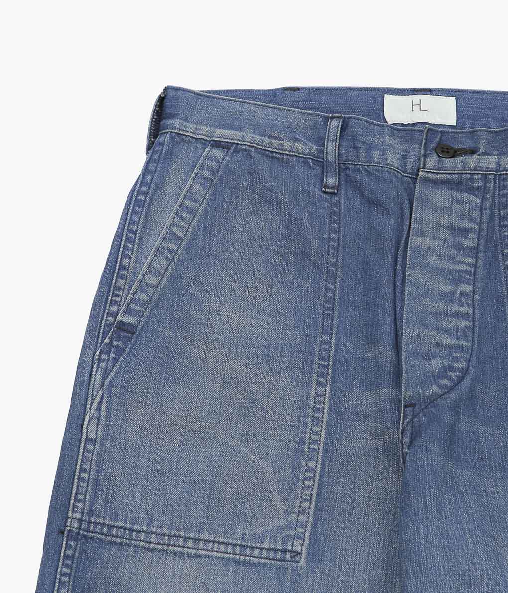 HERILL ''US NAVY DENIM TROUSERS'' (VINTAGE WORN)