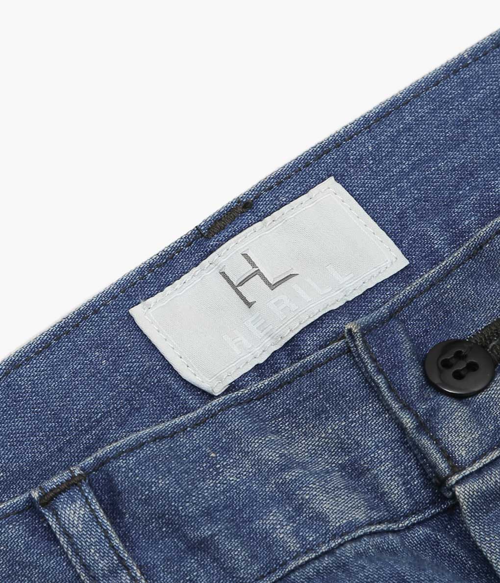 HERILL ''US NAVY DENIM TROUSERS'' (VINTAGE WORN)