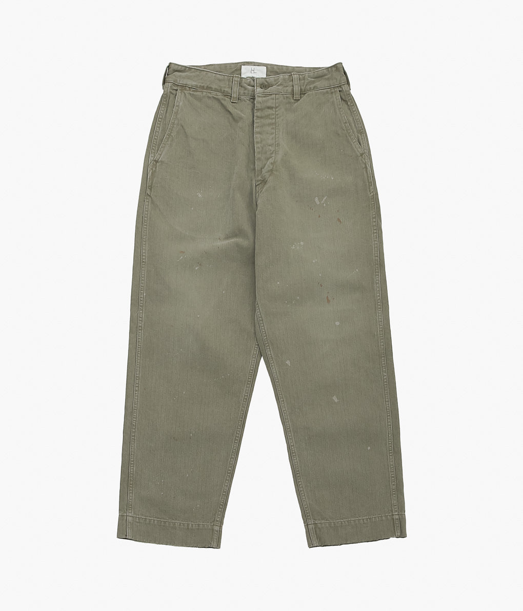 HERILL ''USMC HBT PANTS'' (OLIVE)