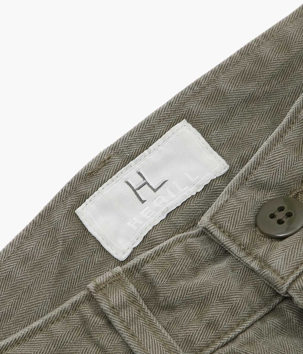 HERILL ''USMC HBT PANTS'' (OLIVE)