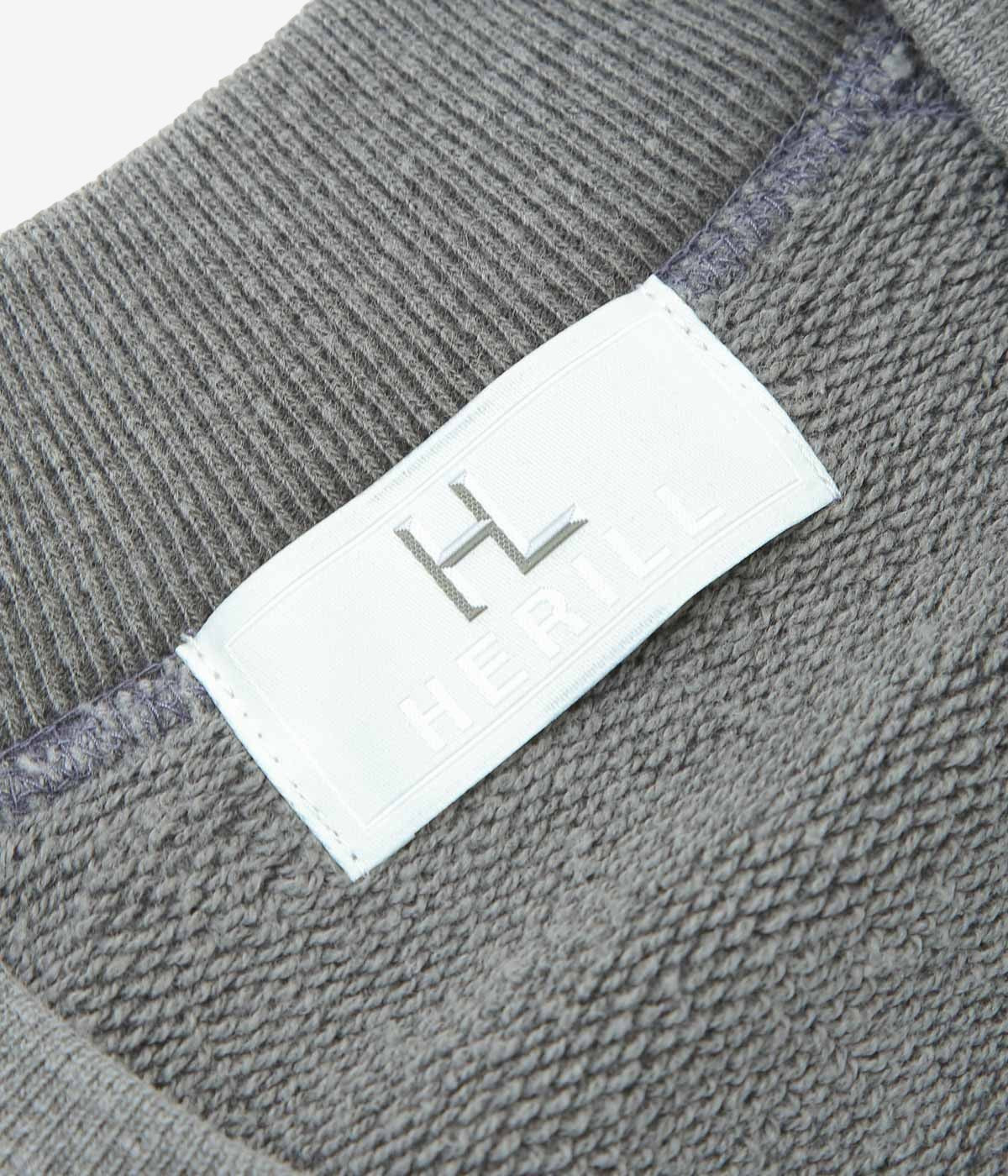 HERILL "ZIP UP SWEAT SHIRT" (BLACK)