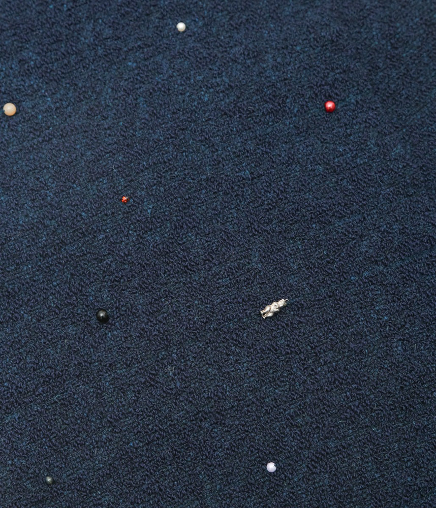 HOLLIE WARD ''BANDANA|HAND WOVEN × VINTAGE BEADS'' (NAVY)