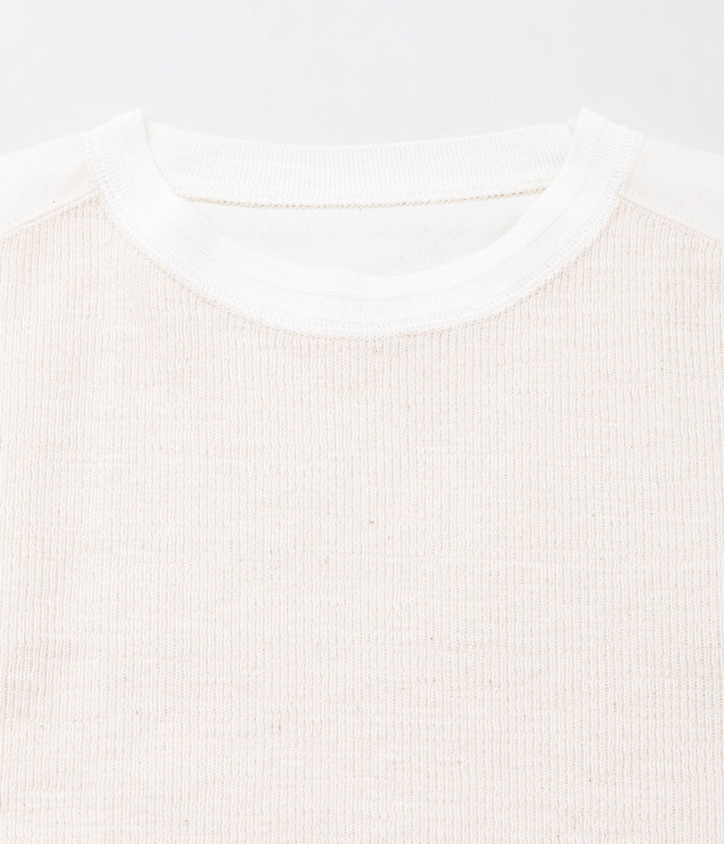 HOPPER'S BRUNCH ''サーマルTシャツS/S'' (NATURAL)