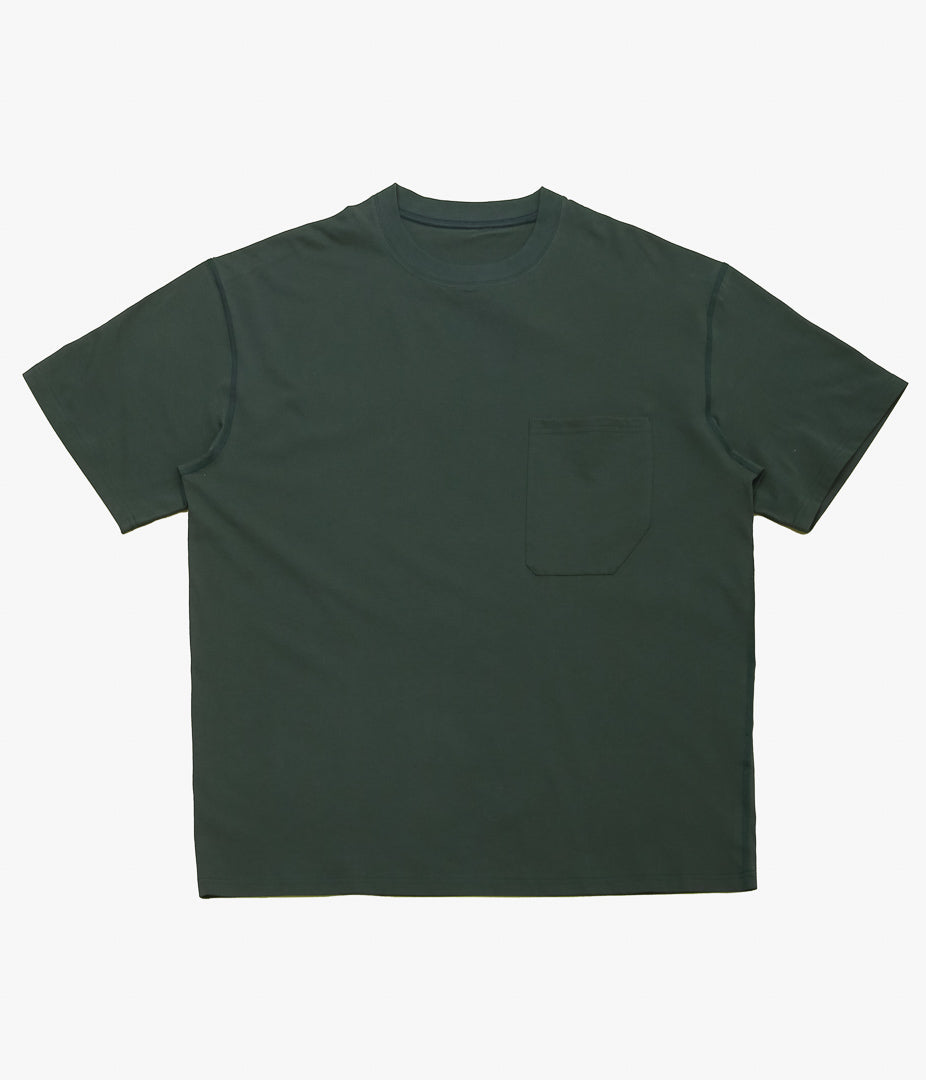 HOPPER'S BRUNCH ''POCKET T SHIRT'' (GREEN)