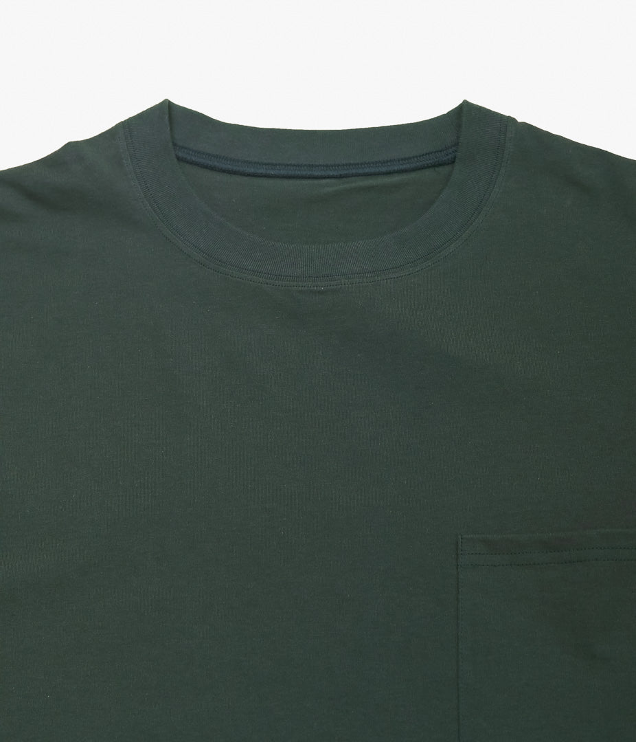 HOPPER'S BRUNCH ''POCKET T SHIRT'' (GREEN)