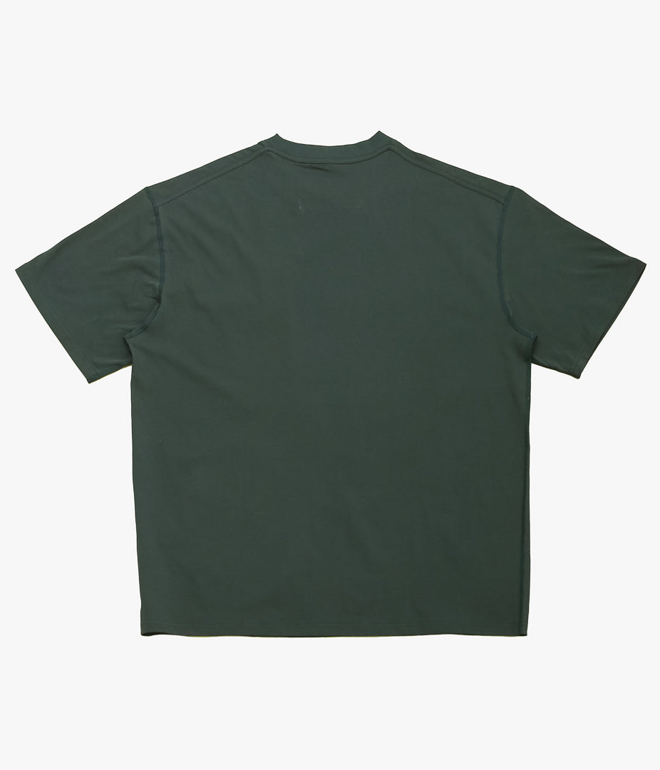 HOPPER'S BRUNCH ''POCKET T SHIRT'' (GREEN)