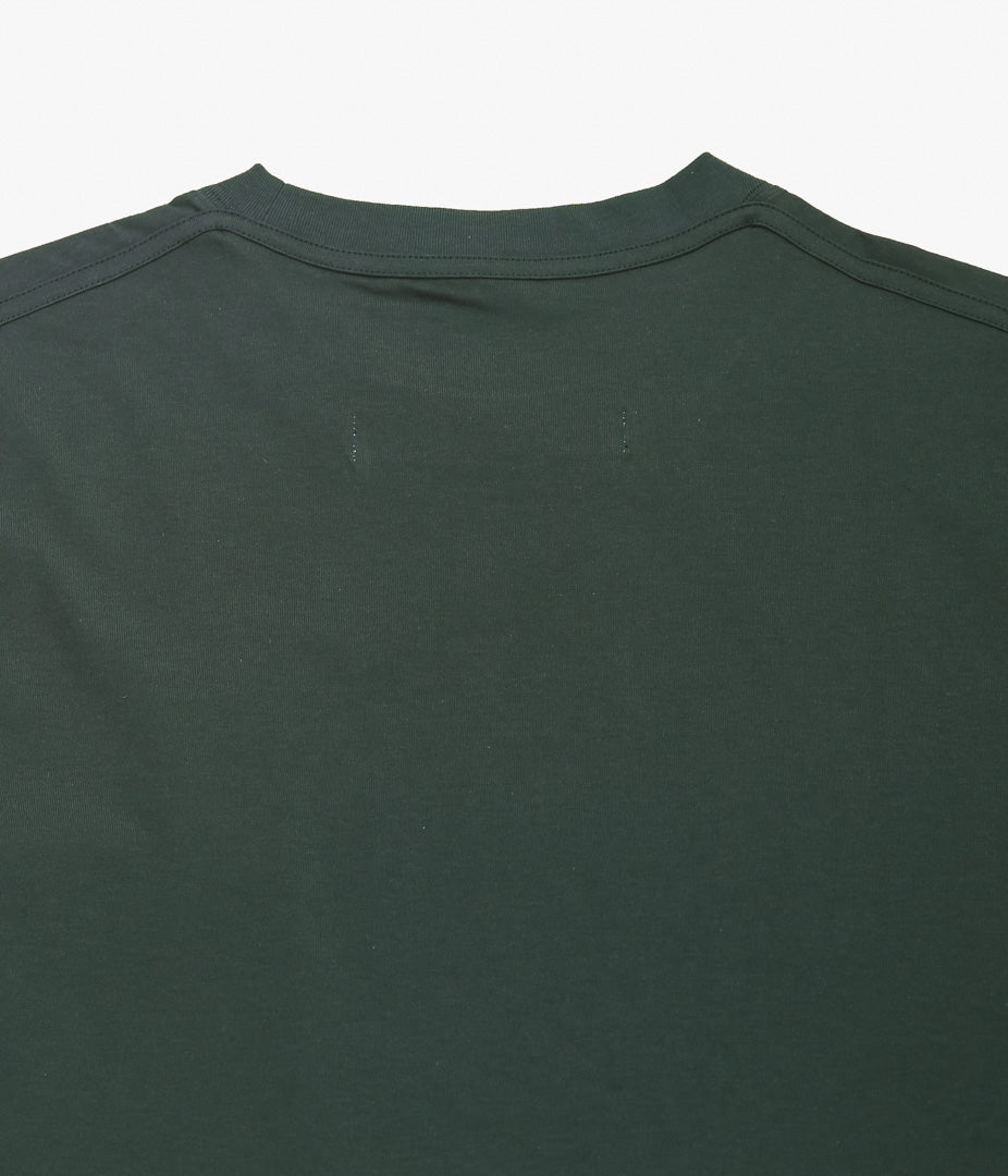 HOPPER'S BRUNCH ''POCKET T SHIRT'' (GREEN)