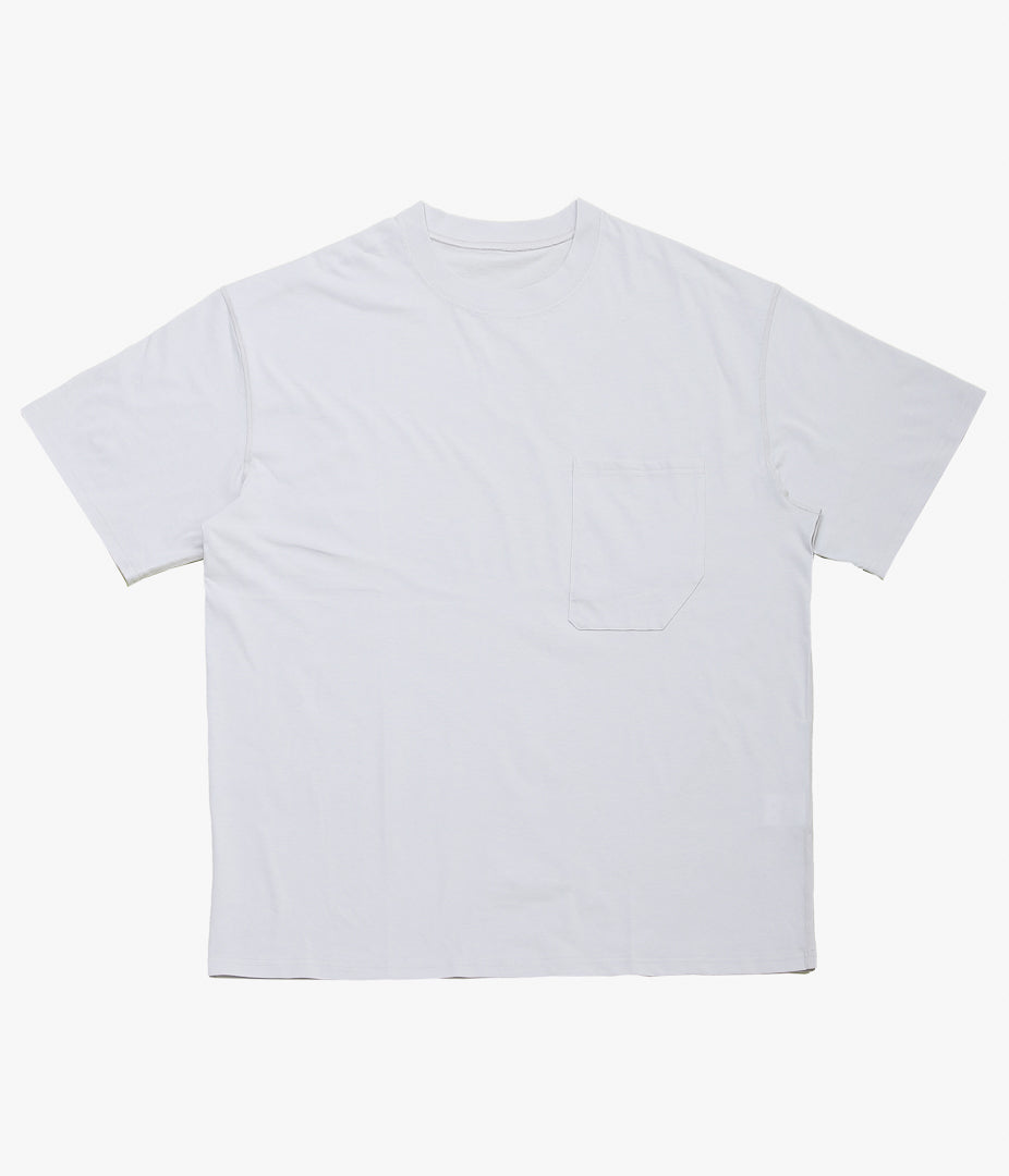 HOPPER'S BRUNCH ''POCKET T SHIRT'' (L.GREY)