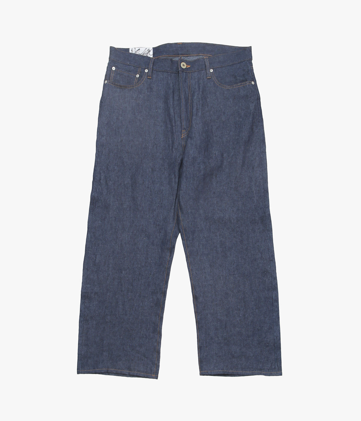 i am dork リネンデニム　size 2 I AM DORK ''LINEN DENIM PANTS'' (INDIGO) – THE STORE BY MAIDENS