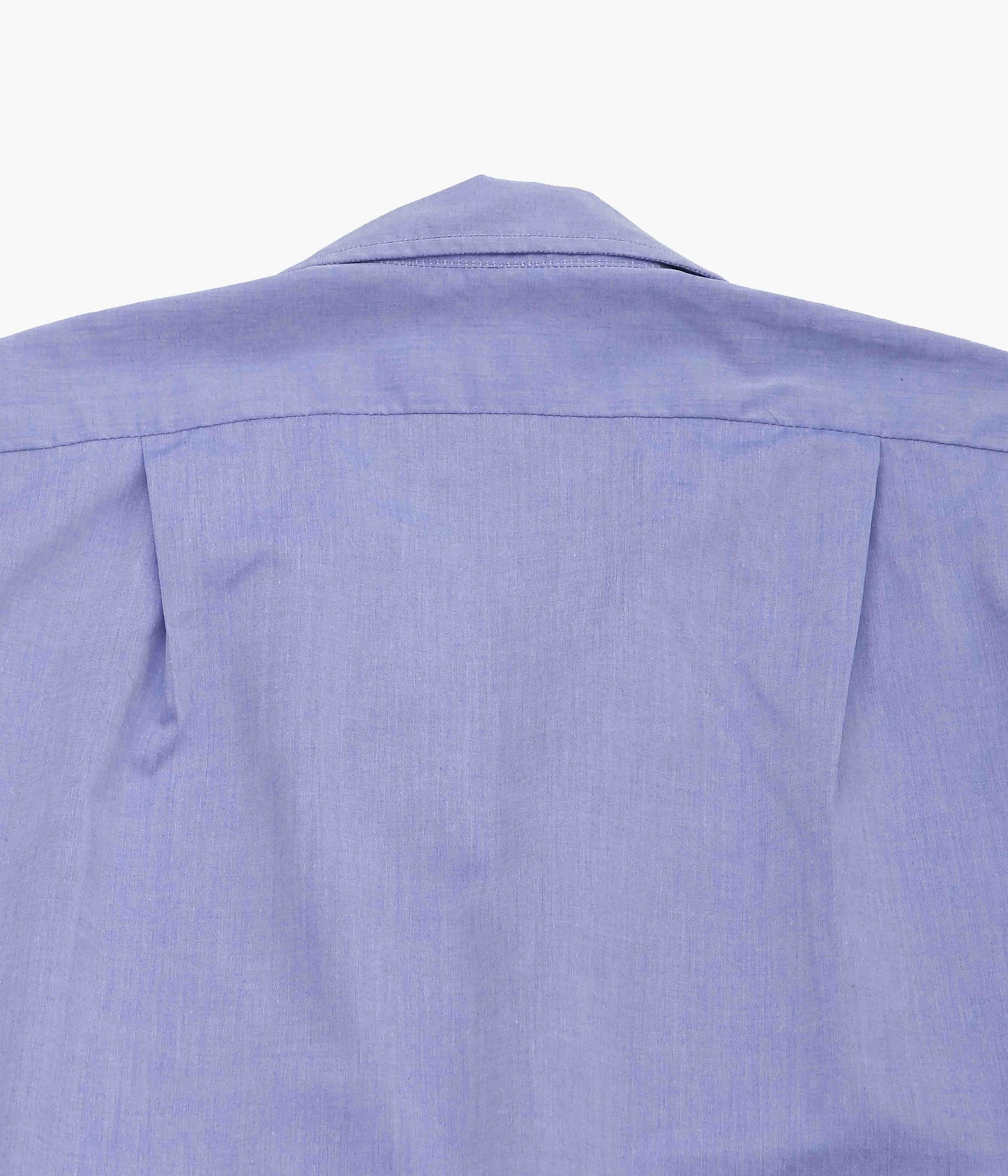 INDIVIDUALIZED SHIRTS ''CAMP COLLAR S/S'' (INDIGO CHAMBRAY)