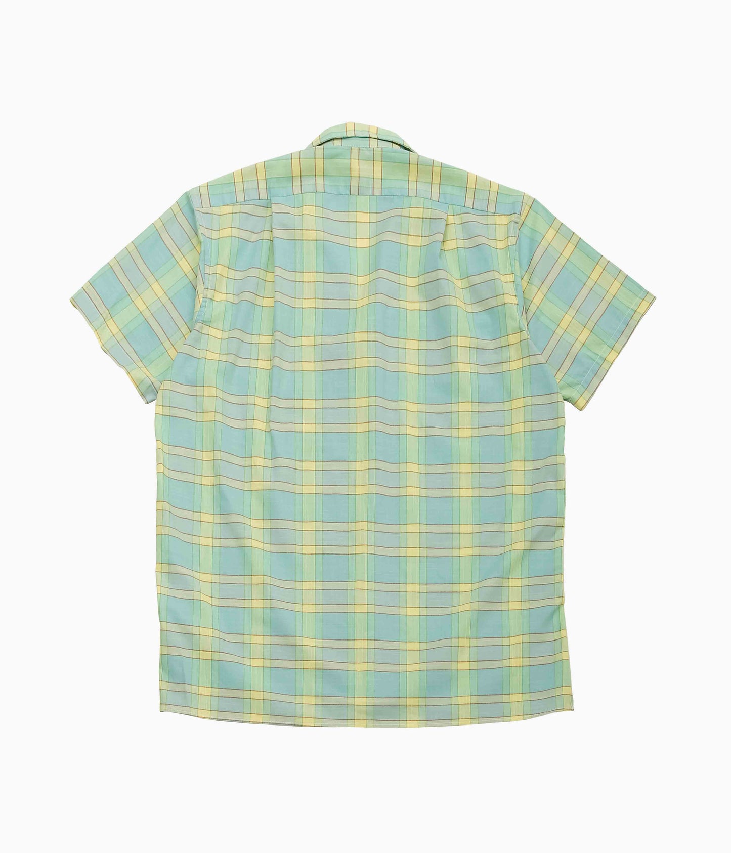 INDIVIDUALIZED SHIRTS ''CAMP COLLAR S/S'' (MADRAS)