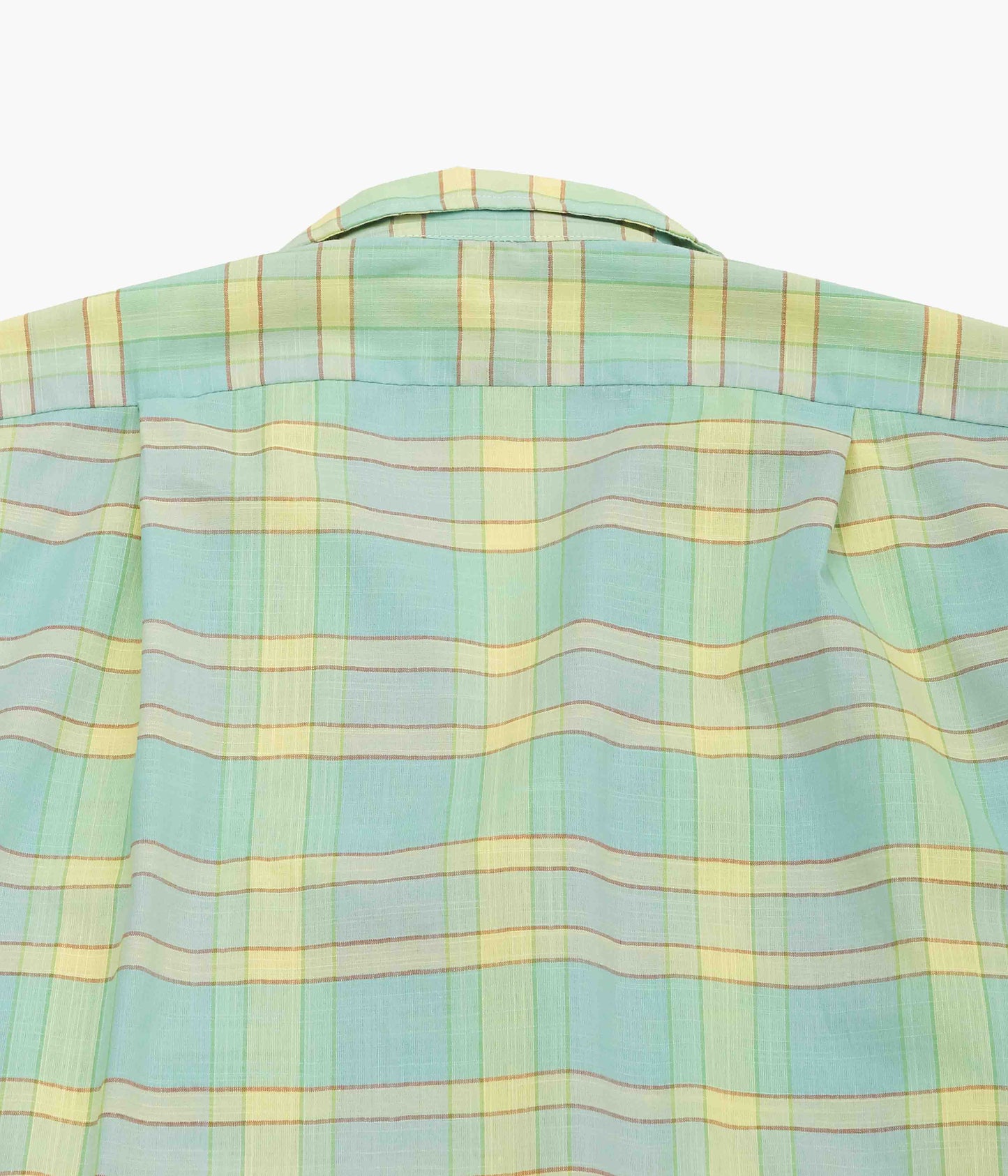 INDIVIDUALIZED SHIRTS ''CAMP COLLAR S/S'' (MADRAS)