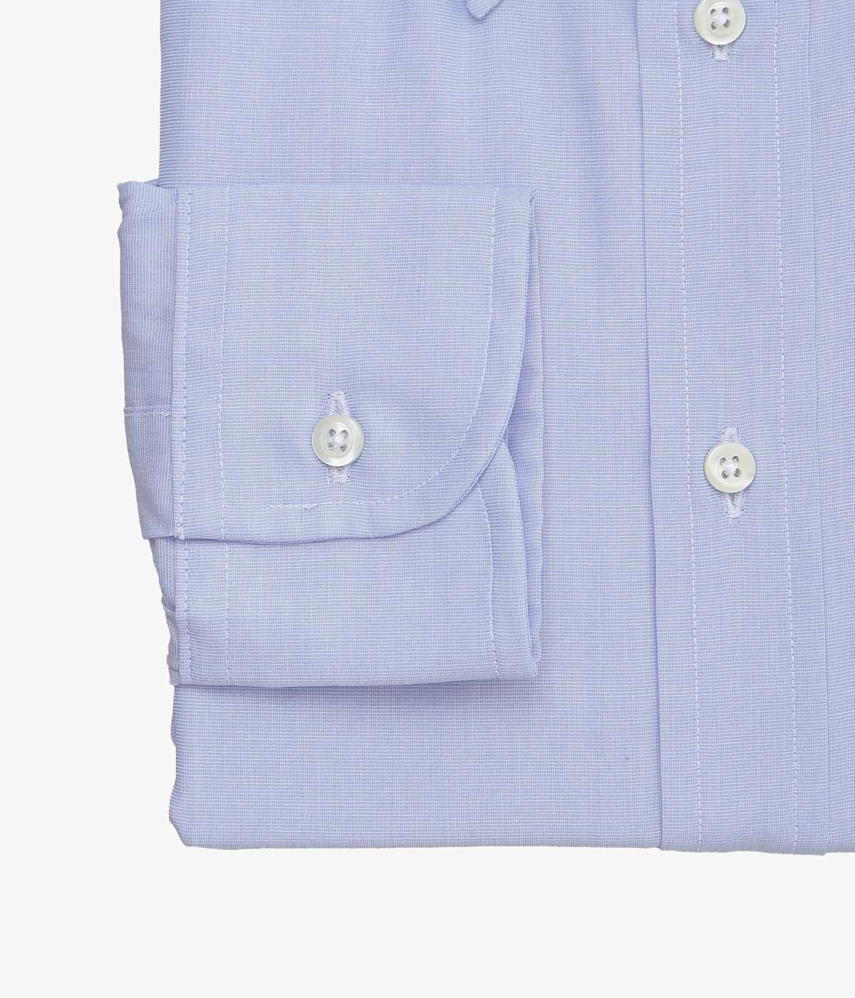 INDIVIDUALIZED SHIRTS ''END ON END(CLASSIC FIT BUTTON DOWN SHIRT)'' (LT.BLUE)