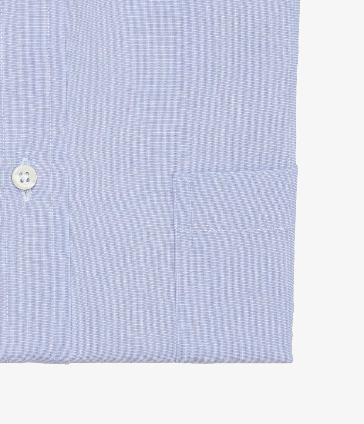 INDIVIDUALIZED SHIRTS ''END ON END(CLASSIC FIT BUTTON DOWN SHIRT)'' (LT.BLUE)
