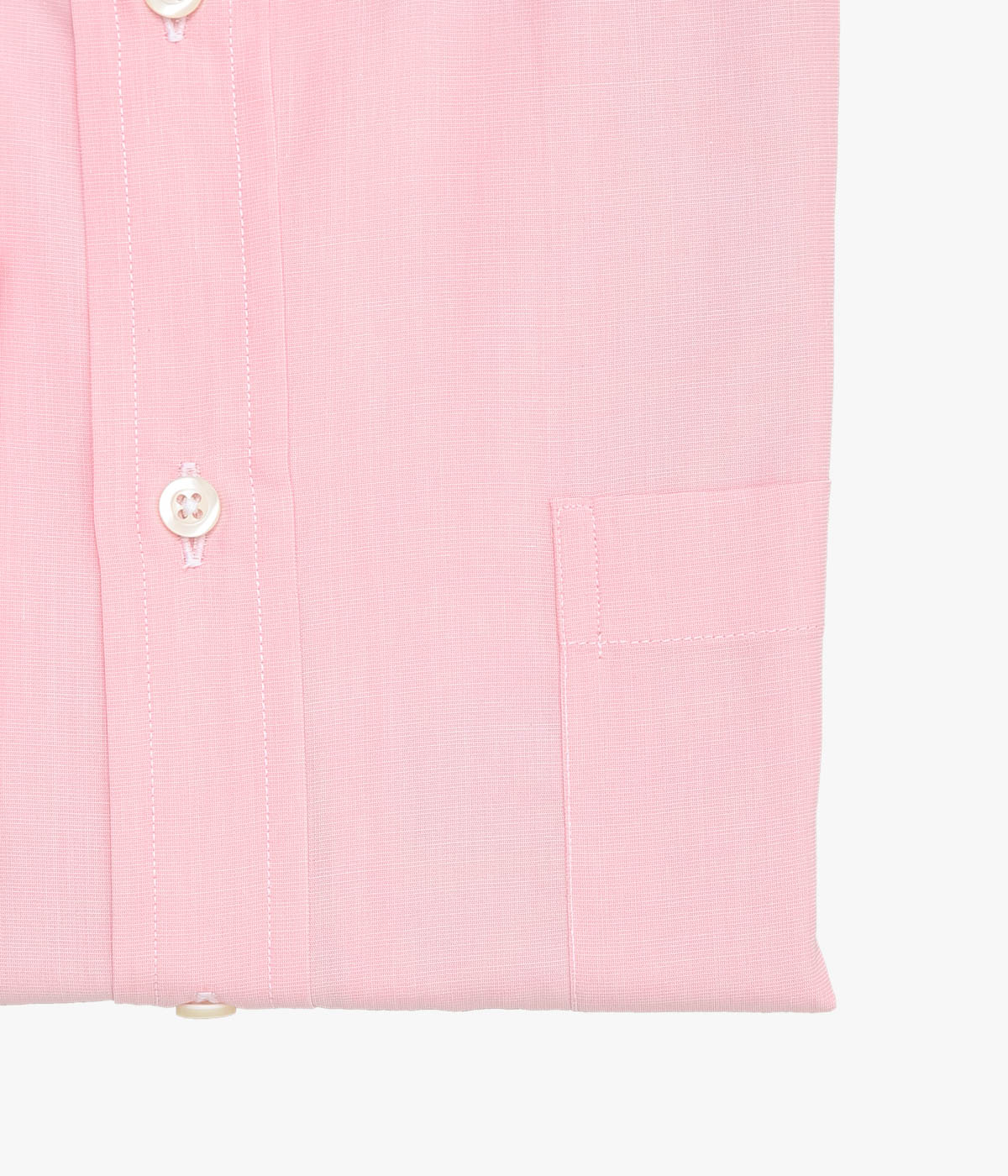 INDIVIDUALIZED SHIRTS ''END ON END(CLASSIC FIT BUTTON DOWN SHIRT)'' (PINK)
