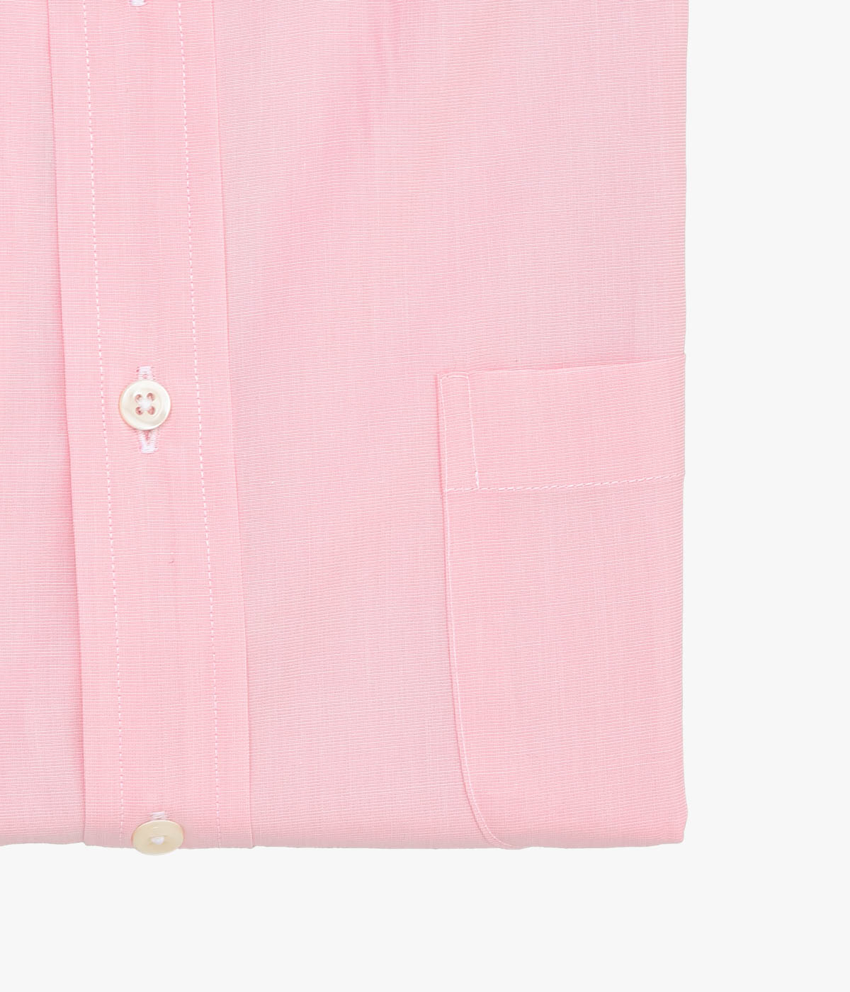 INDIVIDUALIZED SHIRTS ''END ON END(STANDARD FIT BUTTON DOWN SHIRT)'' (PINK)