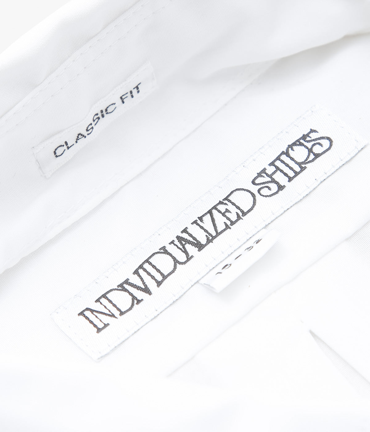 INDIVIDUALIZED SHIRTS ''IMPERIAL BROAD CLOTH(CLASSIC FIT JFK COLLAR SHIRT)'' (WHITE)