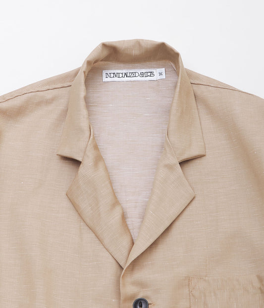 INDIVIDUALIZED SHIRTS ''LOUNGER JACKET'' (BEIGE)