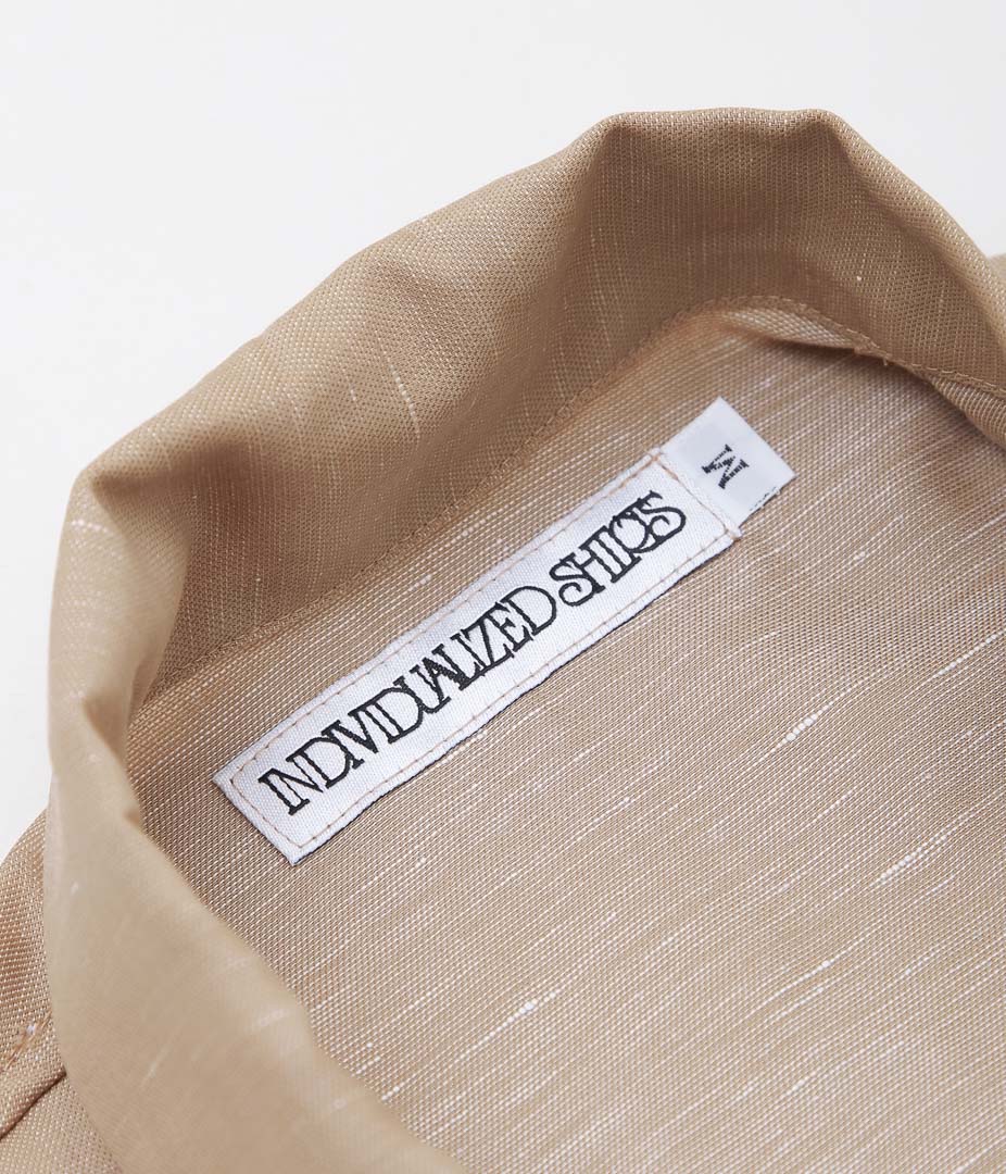 INDIVIDUALIZED SHIRTS ''LOUNGER JACKET'' (BEIGE)