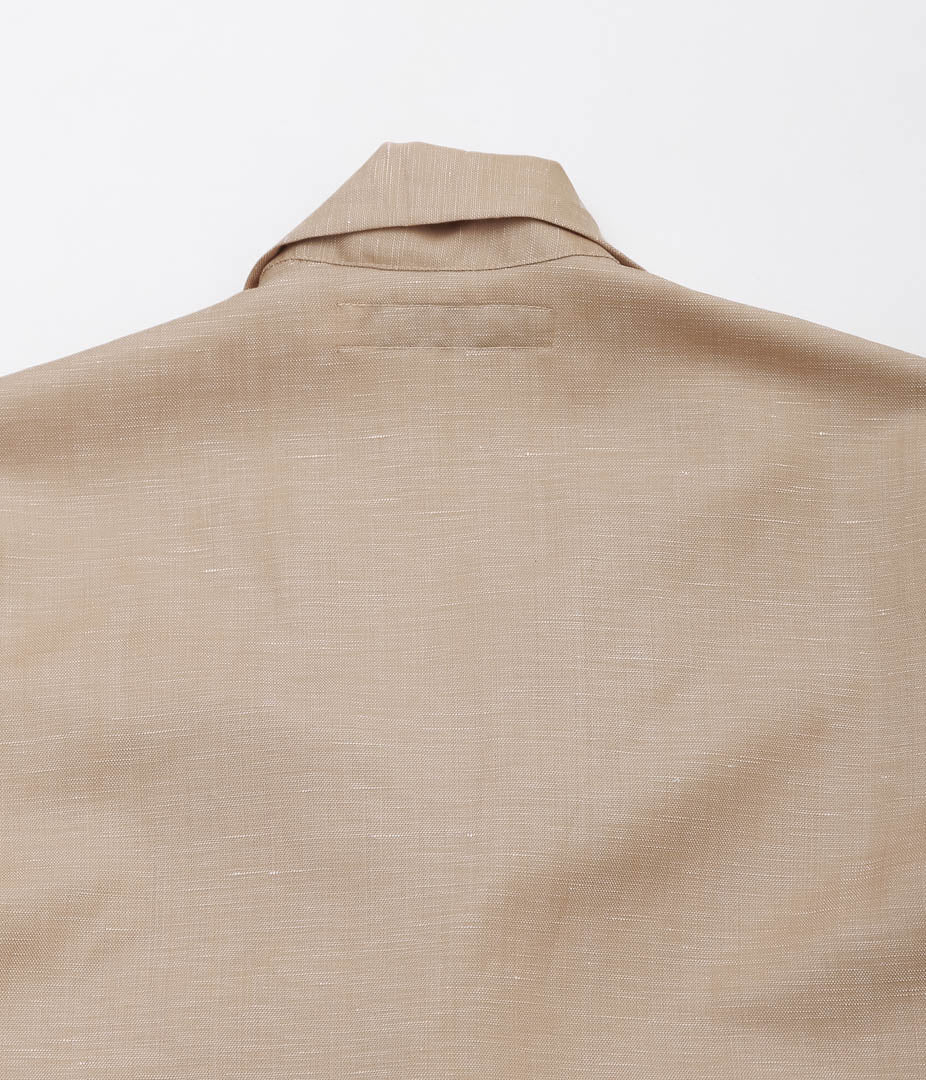 INDIVIDUALIZED SHIRTS ''LOUNGER JACKET'' (BEIGE)