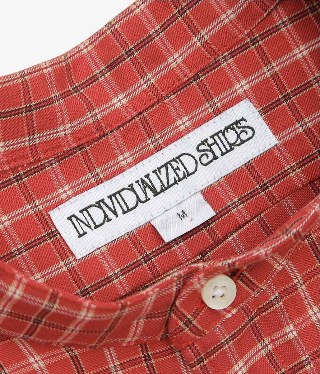 INDIVIDUALIZED SHIRTS ''POP OVER SHIRT'' (RED)