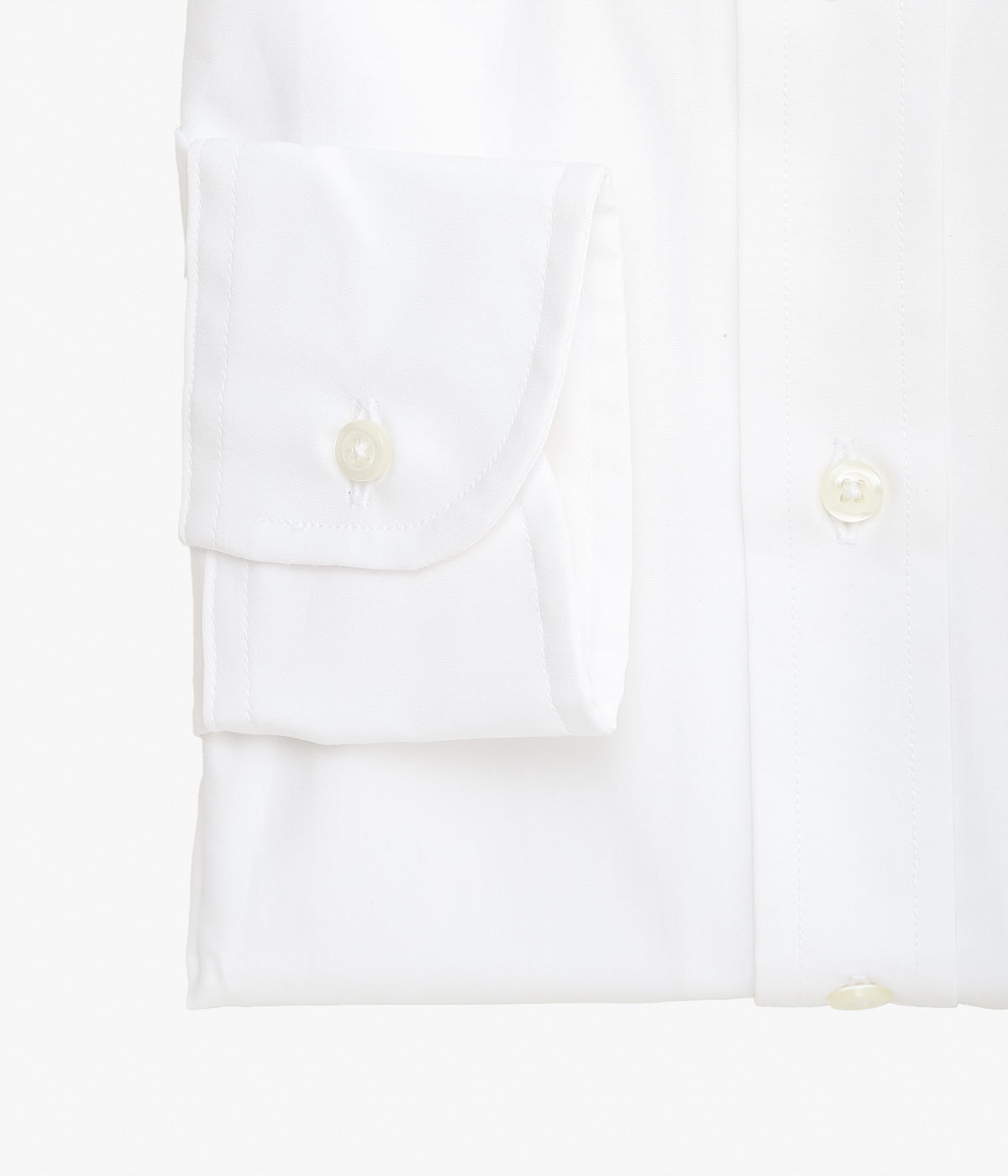 INDIVIDUALIZED SHIRTS ''POPLIN(CLASSIC FIT BUTTON DOWN SHIRT)'' (WHITE)