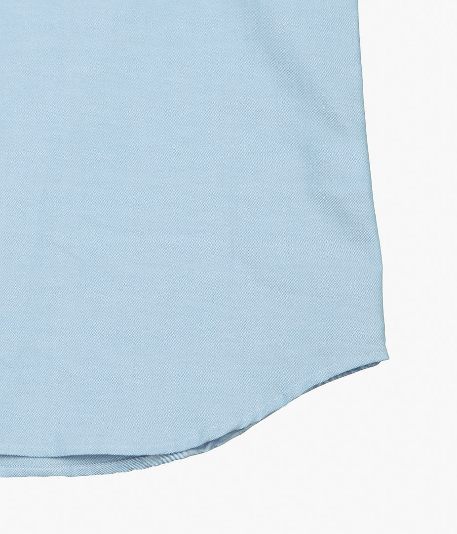INDIVIDUALIZED SHIRTS ''THE IVY POPOVER SHORT SLEEVE SHIRTS'' (BLUE)