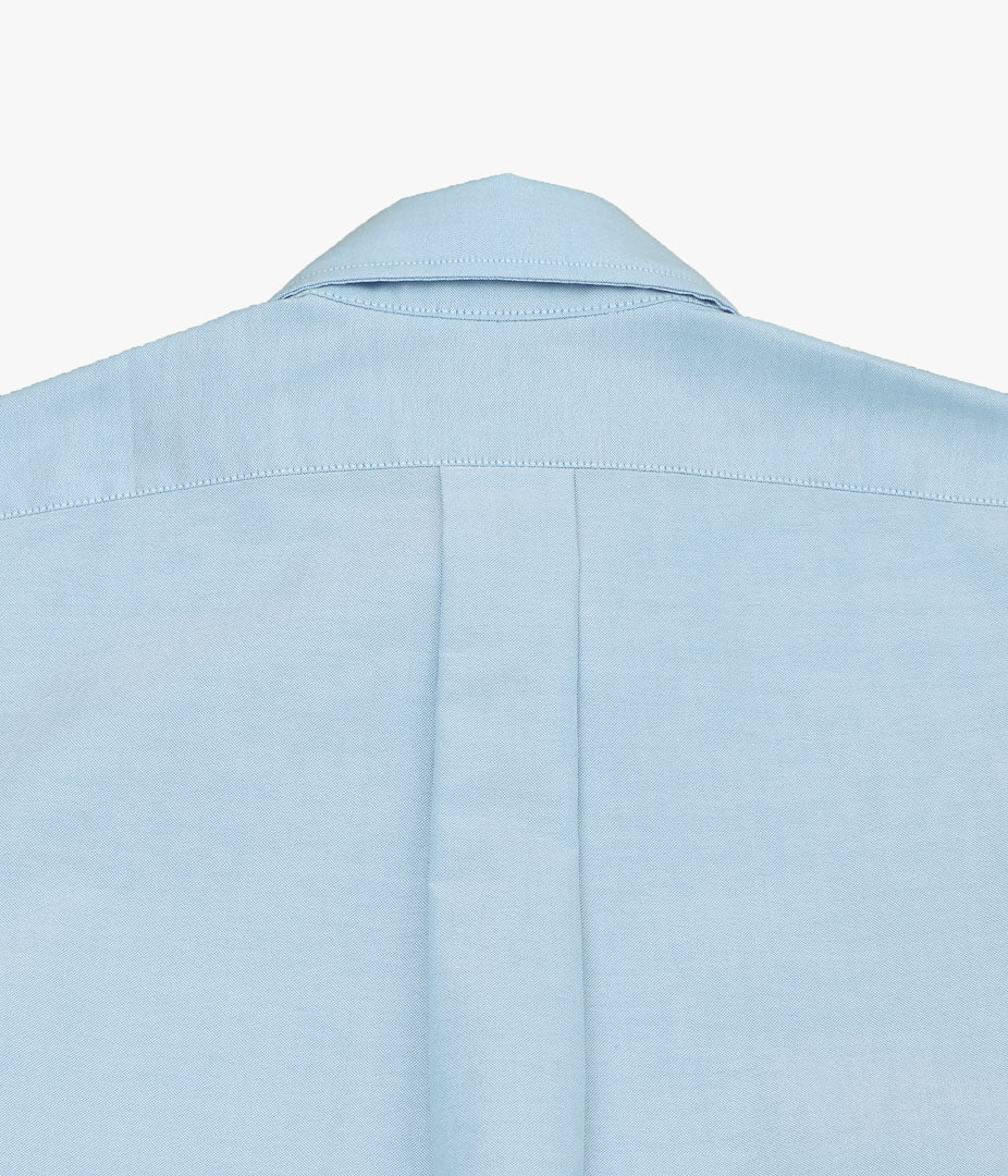 INDIVIDUALIZED SHIRTS ''THE IVY POPOVER SHORT SLEEVE SHIRTS'' (BLUE)