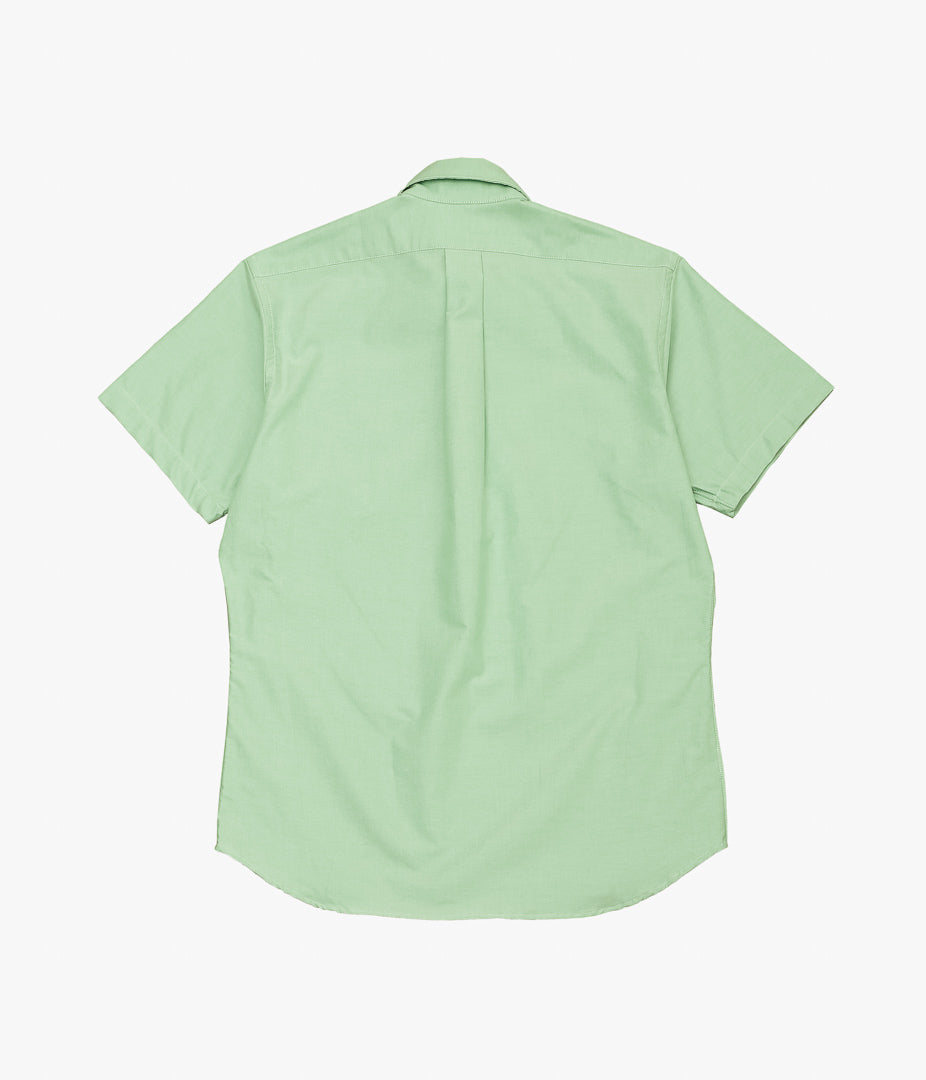 INDIVIDUALIZED SHIRTS ''THE IVY POPOVER SHORT SLEEVE SHIRTS''(GREEN)