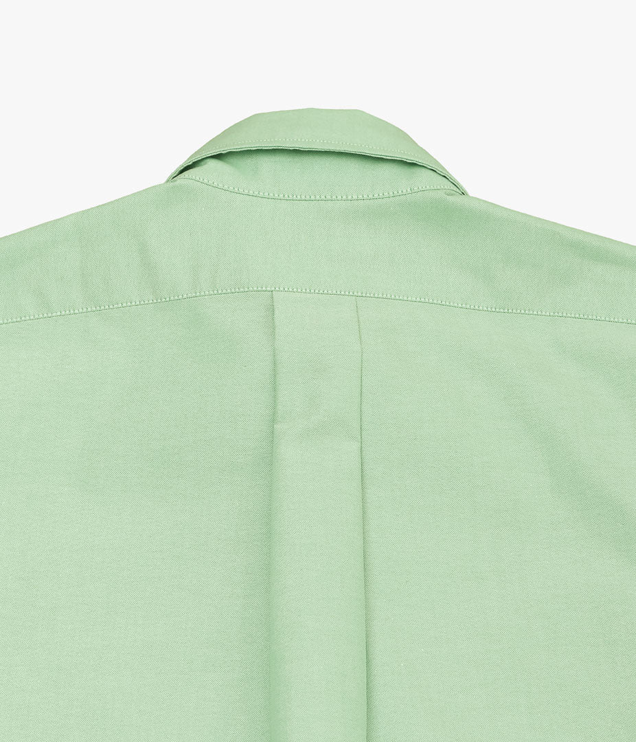 INDIVIDUALIZED SHIRTS ''THE IVY POPOVER SHORT SLEEVE SHIRTS''(GREEN)