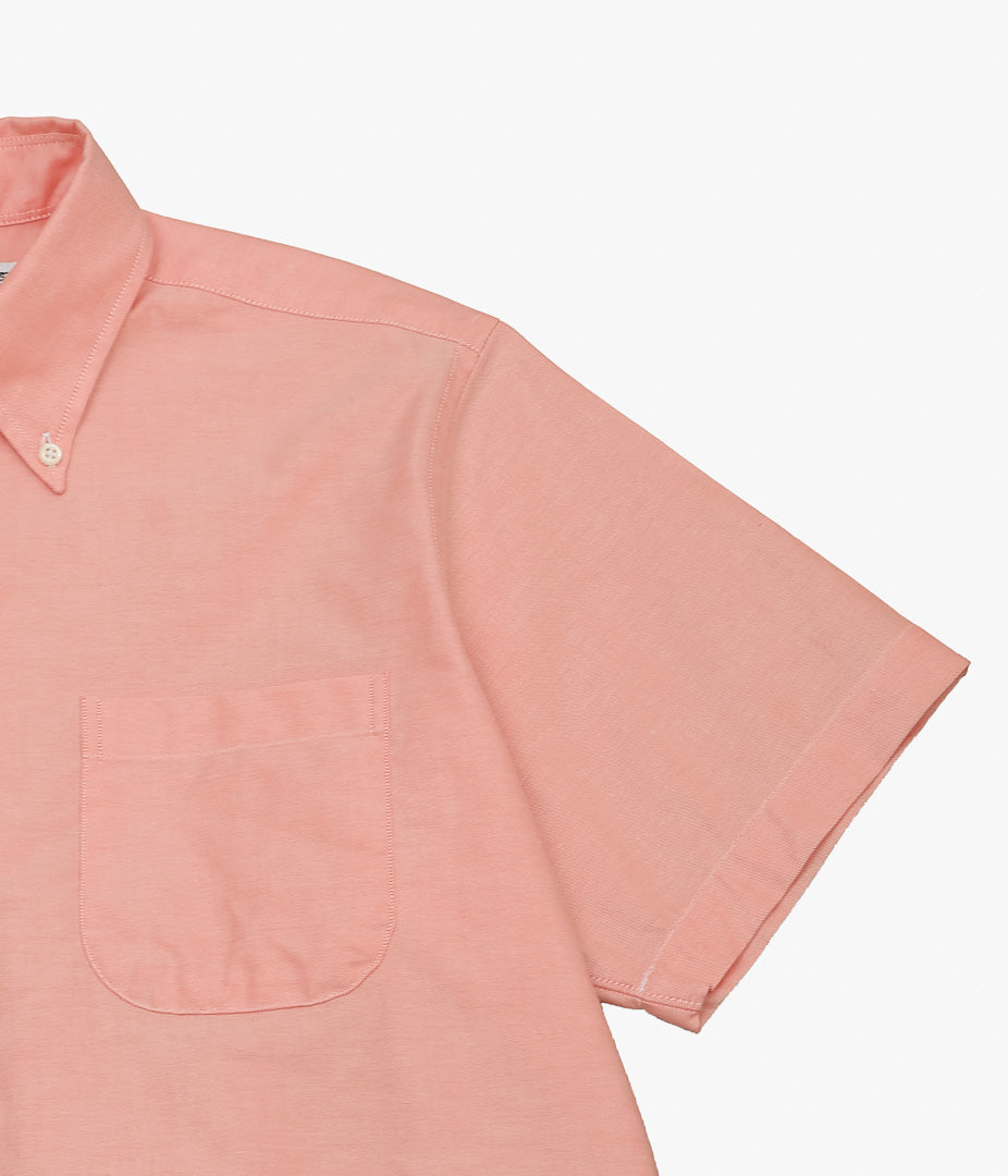 INDIVIDUALIZED SHIRTS ''THE IVY POPOVER SHORT SLEEVE SHIRTS'' (ORANGE)