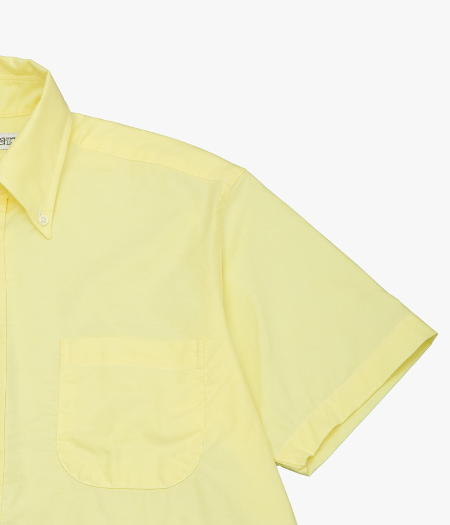 INDIVIDUALIZED SHIRTS ''THE IVY POPOVER SHORT SLEEVE SHIRTS'' (YELLOW)