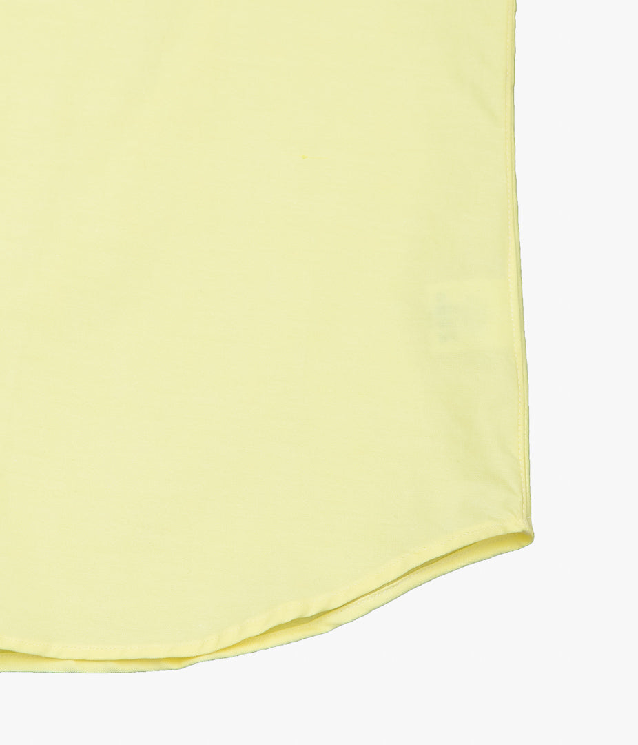 INDIVIDUALIZED SHIRTS ''THE IVY POPOVER SHORT SLEEVE SHIRTS'' (YELLOW)