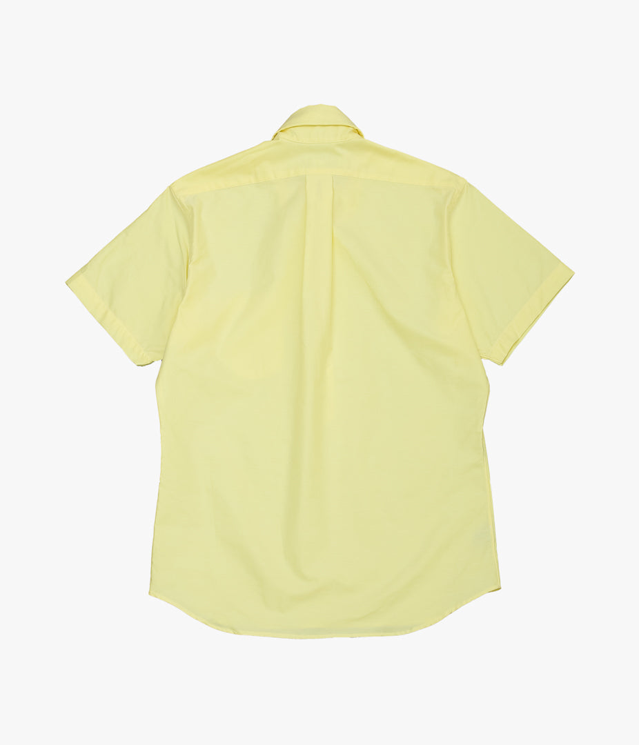 INDIVIDUALIZED SHIRTS ''THE IVY POPOVER SHORT SLEEVE SHIRTS'' (YELLOW)