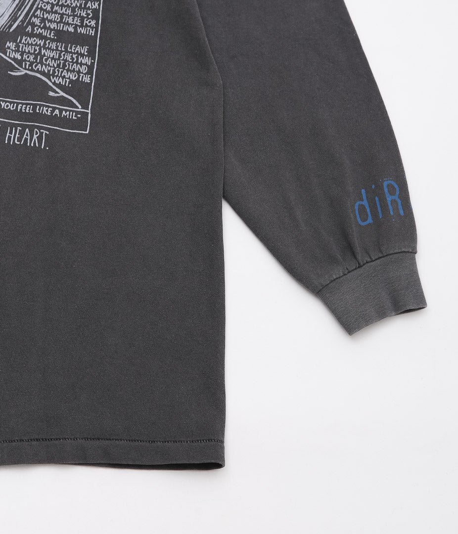 INSONNIA PROJECTS ''MULTI PRINT LS TEE TYPE-A'' (BLACK)