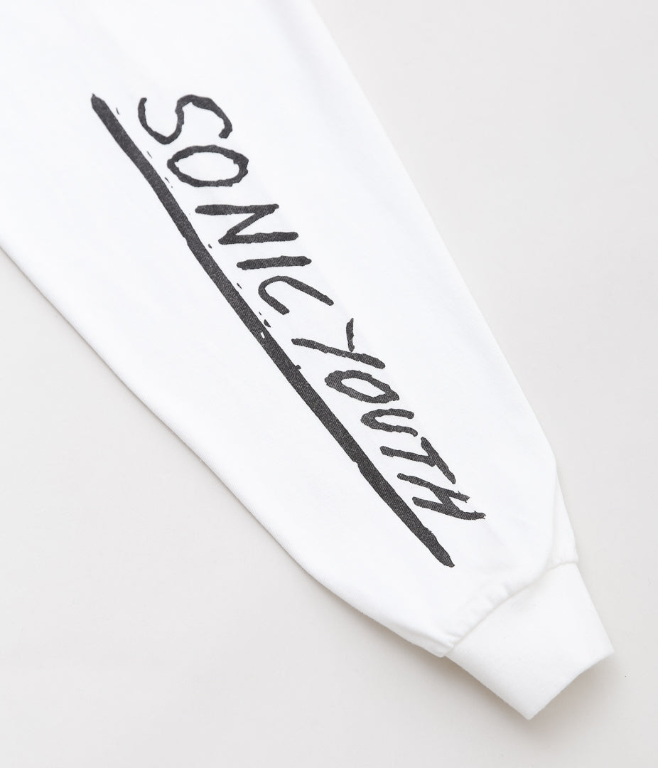 INSONNIA PROJECTS ''MULTI PRINT LS TEE TYPE-A'' (WHITE)