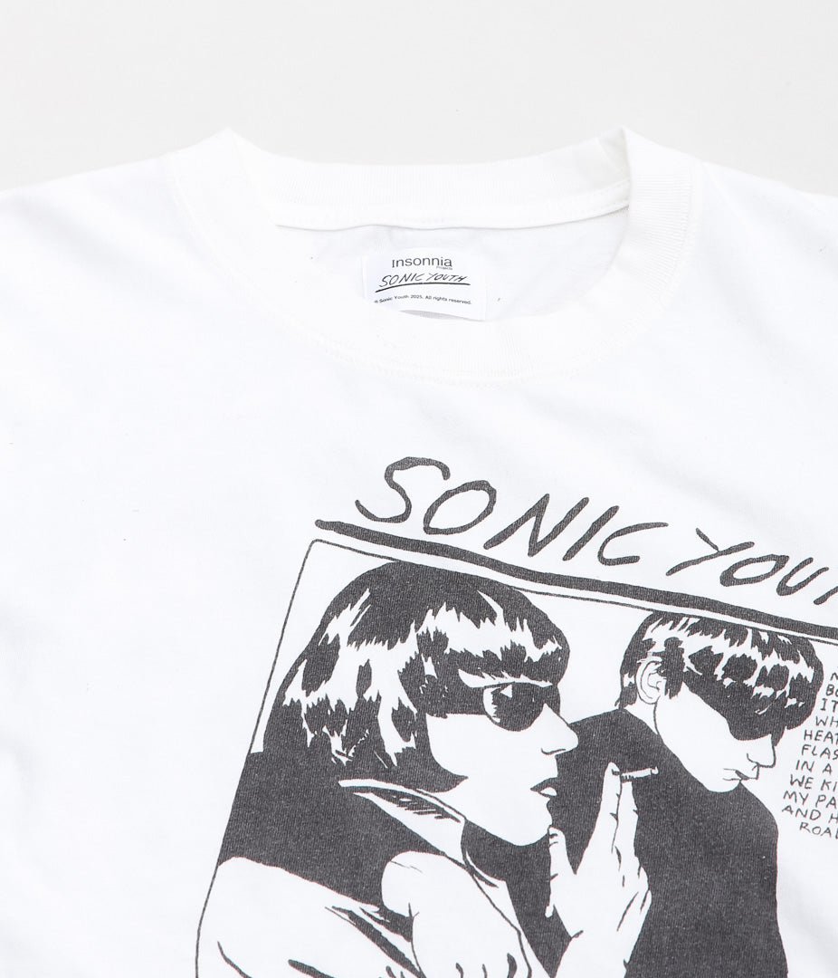 INSONNIA PROJECTS ''MULTI PRINT LS TEE TYPE-A'' (WHITE)
