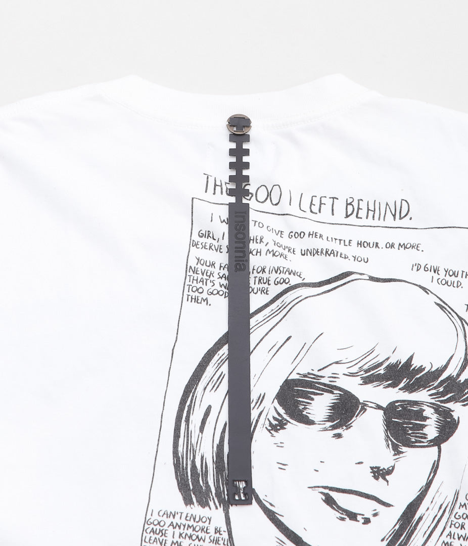INSONNIA PROJECTS ''MULTI PRINT LS TEE TYPE-A'' (WHITE)