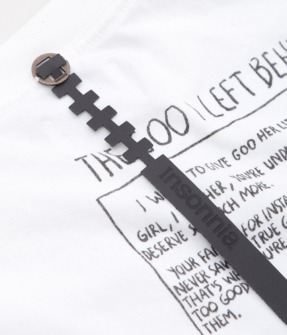 INSONNIA PROJECTS ''MULTI PRINT LS TEE TYPE-A'' (WHITE)