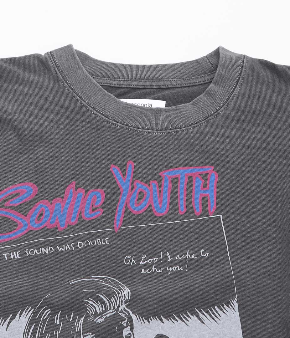 INSONNIA PROJECTS ''MULTI PRINT LS TEE TYPE-B'' (BLACK)