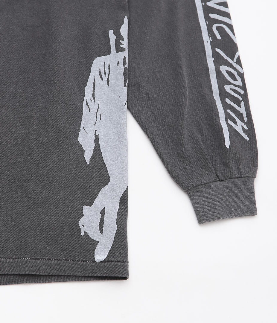 INSONNIA PROJECTS ''MULTI PRINT LS TEE TYPE-B'' (BLACK)